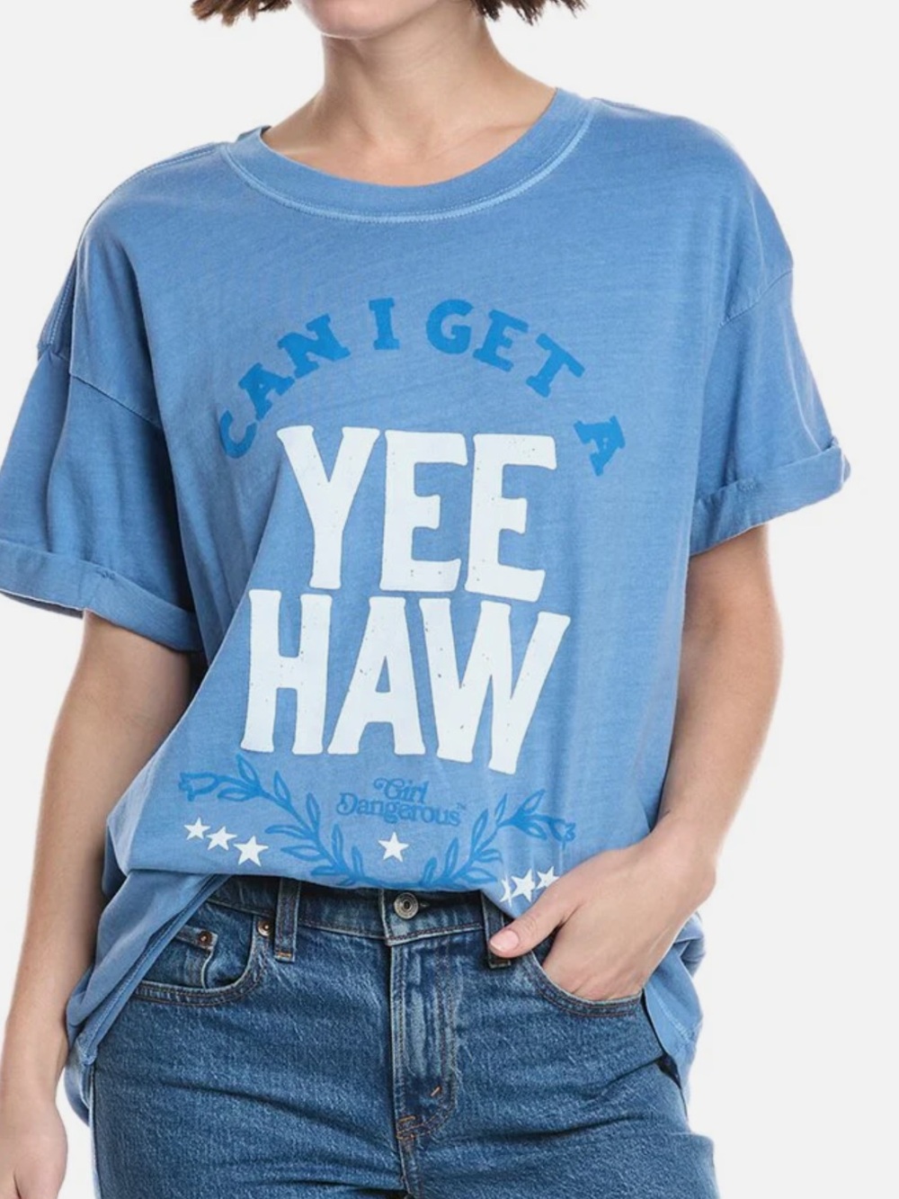 GIRL DANGEROUS Can I Get A Yeehaw T-Shirt